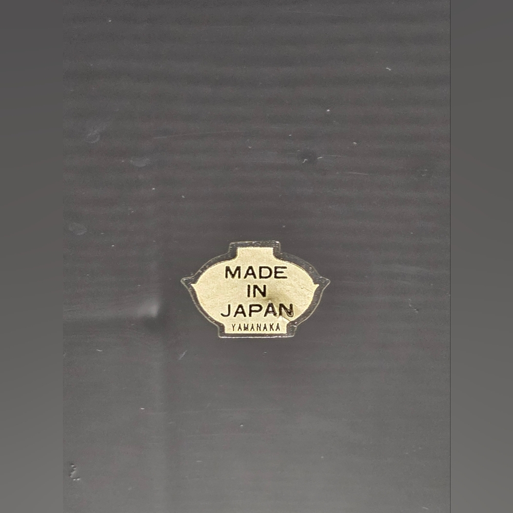 Yamanaka Japan Vintage Floral Fan Laquerware Bento Box - Picture 10 of 14